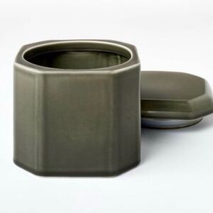 Studio McGee Ceramic Reactive Glaze Box Green - Threshold